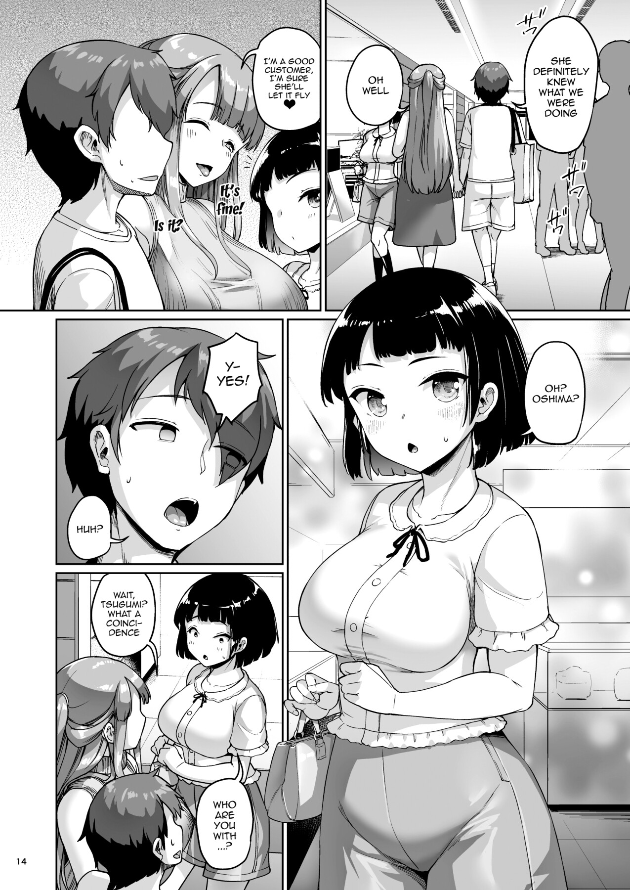 Hentai Manga Comic-Getting To Fuck Both Big Breasted Mother and Daughter - Mother Edition-Read-13